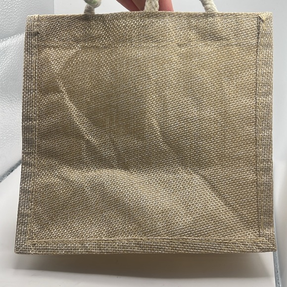 Floral Black and Tan Tote Bag NIP - Picture 5 of 5